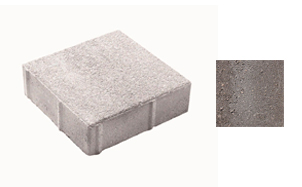 Плитка тротуарная, 200*200*40 мм, ЛА-Линия 2К.4, гладкая, коричневый, завод Выбор